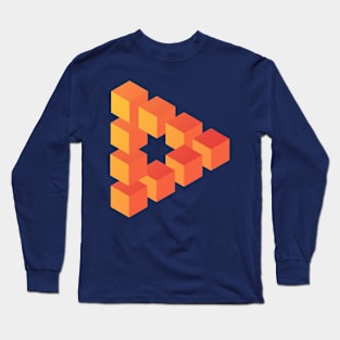 Strange Geometry - Steps Long Sleeve T-Shirt